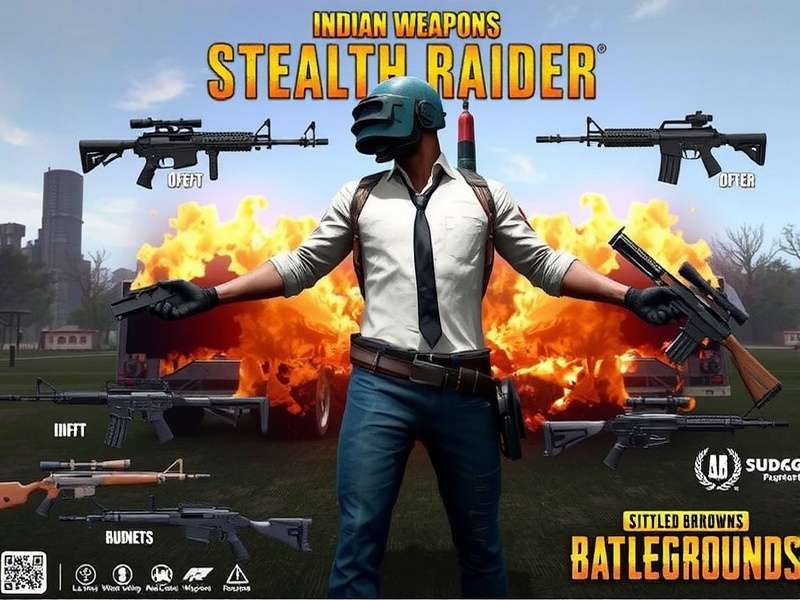 Unique Indian Weaponry Indian Weapons in PUBG India Stealth Raider
